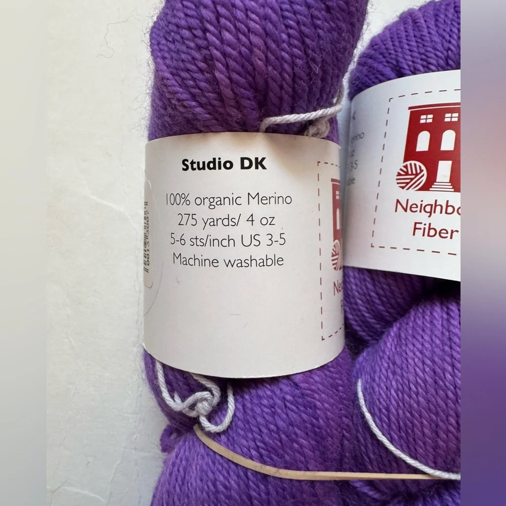 4 Skein purple bundle Sock/DK weight
See pics and description below - Picture 6 of 8